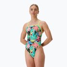 Speedo costume intero donna FL Printed V-Back tropicana/nero