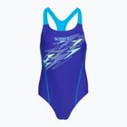 Costume da bagno intero bambino Speedo Medley Logo Medalist sapphire/mayan blue