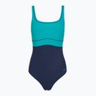 Costume da bagno intero donna Speedo Shaping Contour Eclipse peacock teal/peacoat