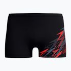 Boxer da bagno uomo Speedo Medley Logo Aquashort anthracite/hrr