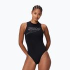 Costume da bagno intero donna Speedo Endurance+ Logo Hydrasuit anthracite