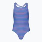 Costume da bagno intero bambino Speedo Stripe Print Medalist periwinkle blue