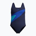 Costume da nuoto intero per bambini Speedo Hyperboom Butterfly Back peacoat/deep sapphire