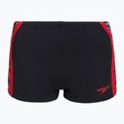 Boxer da bagno Speedo Hyperboom Splice Aquashort anthracite/high risk red