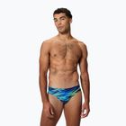 Slip da nuoto uomo Speedo Hyperboom Print Brief 2.5" peacoat/deep sapphire