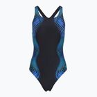 Costume da bagno intero donna Speedo Print Medalist anthracite