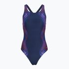 Costume da bagno intero donna Speedo Print Medalist peacoat