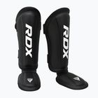 RDX T1 Shin Instep Guards protezioni per tibia e piede nero