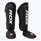 RDX T1 Shin Instep Guards protezioni per tibia e piede nero