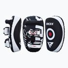 RDX T3 Muay Thai Training Shield Kick Pads bianco/nero