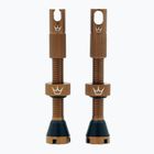 Peaty's X Chris King MK2 Set di valvole Presta Tubeless 42 mm bourbon