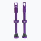 Peaty's X Chris King MK2 Presta Tubeless Valves Set 60 mm viola