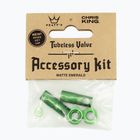 Kit di accessori per valvole tubeless Peaty's X Chris King MK2 smeraldo