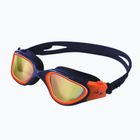 Occhialini da nuoto ZONE3 Vapour Polarized Lens navy/hi-vis orange