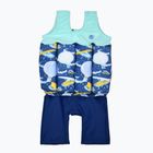 Costume da bagno per bambini Splash About Short John Planes blu navy/blu