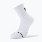 Calzini Built For Athletes Crew Training white