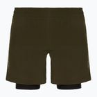 Pantaloncini da allenamento FUMETSU da uomo Origins Dual Layer kaki