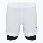 Pantaloncini da allenamento da uomo FUMETSU Origins Dual Layer bianco