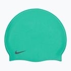Cuffia da nuoto per bambini Nike Solid Silicone verde shock