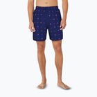 Pantaloncini da bagno Nike Luxe Letter 7" Volley da uomo, mezzanotte marina