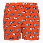 Pantaloncini da bagno Nike Multi Print 5" Volley da uomo, arancione blaze