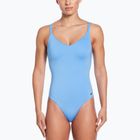 Costume intero da donna Nike Essential con scollo a V, blu università
