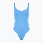 Costume intero da donna Nike Essential con scollo a V, blu università