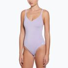 Costume intero da donna Nike Essential con scollo a V ortensie
