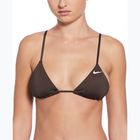 Nike Essential Triangle Bikini top costume da bagno marrone barocco
