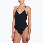 Costume intero donna Nike Swoosh Link Y-Back nero