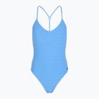Costume intero donna Nike Swoosh Link Y-Back blu università