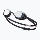 Occhialini da nuoto Nike Legacy Comfort Mirrored grigio fumo scuro