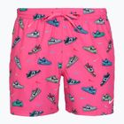 Pantaloncini da bagno uomo Nike Multi Print 5" Volley pinksicle