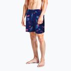 Pantaloncini da bagno uomo Nike Multi Print 7" Volley midnight navy