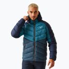 Uomo REGATTA Piumino Dalent con cappuccio blu marocchino/denim chiaro di luna