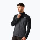 Uomo REGATT Highton Full Zip Midlayer Felpa ash/nero