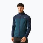 Uomo REGATT Highton Full Zip Midlayer Felpa moonlight denim/navy