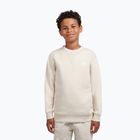 Felpa per bambini New Balance Brush Back Small Logo Crew timberwolf