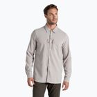 Craghoppers uomo Camicia NosiLife a maniche lunghe Pro Shirt V pergamena