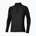 Longsleeve da running uomo Mizuno Active Dryaeroflow Hybrid Long Sleeve Top Black
