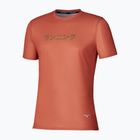 Maglia da corsa da uomo Mizuno Core Graphic Short Sleeve ginger