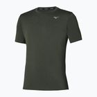 Maglia da corsa da uomo Mizuno Core Impulse Short Sleeve Tee forest night