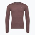 Longsleeve da running uomo Mizuno Core Impulse Long Sleeve Tee pepper corn