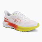 Scarpe da corsa uomo Mizuno Wave Skyrise 7 white/orange/evening primrose