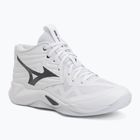 Scarpe da pallavolo Mizuno Wave Momentum Pro Mid white/metallic gray/black