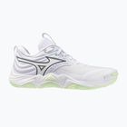 Scarpe da pallavolo donna Mizuno Wave Momentum Elite white/balsam green/ambrosia
