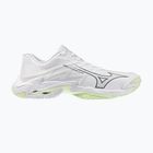 Scarpe da pallavolo donna Mizuno Wave Lightning Elite white/balsam green/ambrosia