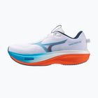 Scarpe da corsa uomo Mizuno Wave Rider 30 white/blue jewel/orange