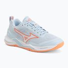 Scarpe da pallamano donna Mizuno Wave Stealth Elite blue finch/white