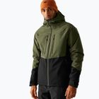 Giacca impermeabile da uomo REGATTA Highton Stretch Padded olive night/black